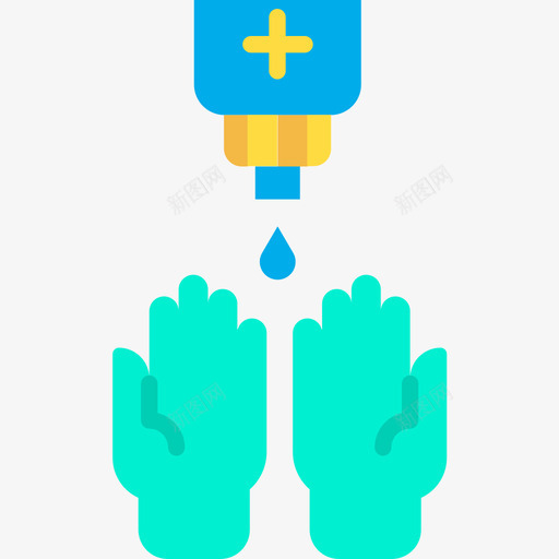 手洗卫生20平的图标svg_新图网 https://ixintu.com 卫生20 平的 手洗