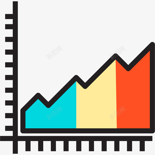 图表分析6线性颜色图标svg_新图网 https://ixintu.com 分析6 图表 线性颜色