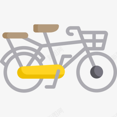 自行车夏季12平车图标图标