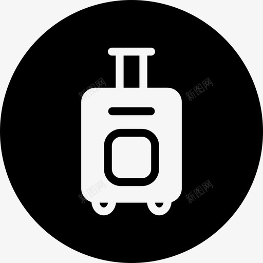 手提箱行李夏季轮班装图标svg_新图网 https://ixintu.com 夏季轮班装 手提箱 行李