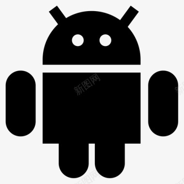 Android社交媒体57填充图标图标