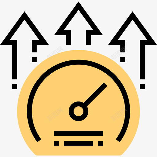 速度财务策略2黄影图标svg_新图网 https://ixintu.com 财务策略2 速度 黄影