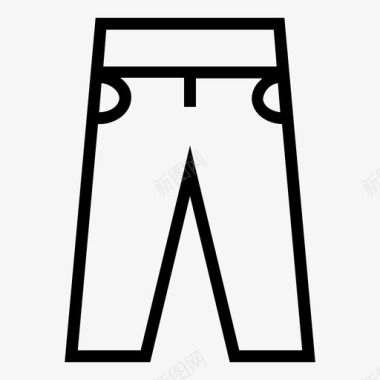 裤子衣服洗衣店图标图标