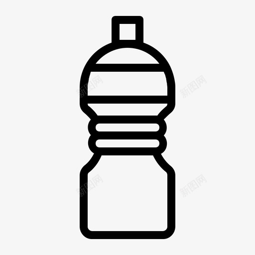 矿泉水护理饮料图标svg_新图网 https://ixintu.com 健康 医疗2 护理 矿泉水 饮料