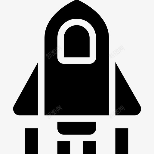 火箭天文9号加油图标svg_新图网 https://ixintu.com 加油 天文9号 火箭