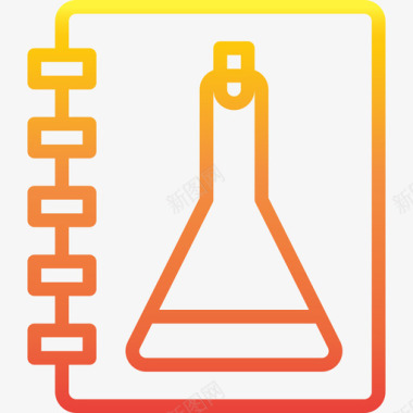 科学教育151梯度图标图标