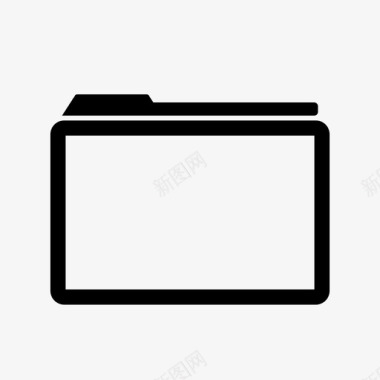文件夹空白存档文档图标图标