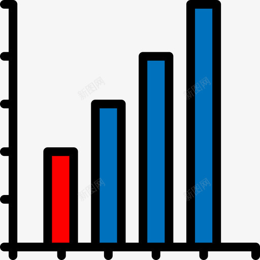 图表商业图表和图表2线颜色图标svg_新图网 https://ixintu.com 商业图表和图表2 图表 线颜色