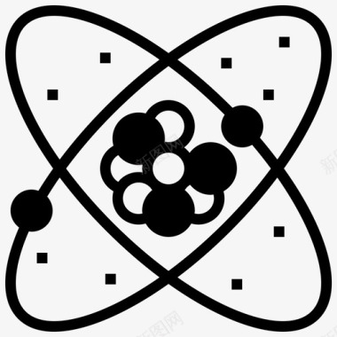 原子化学元素图标图标