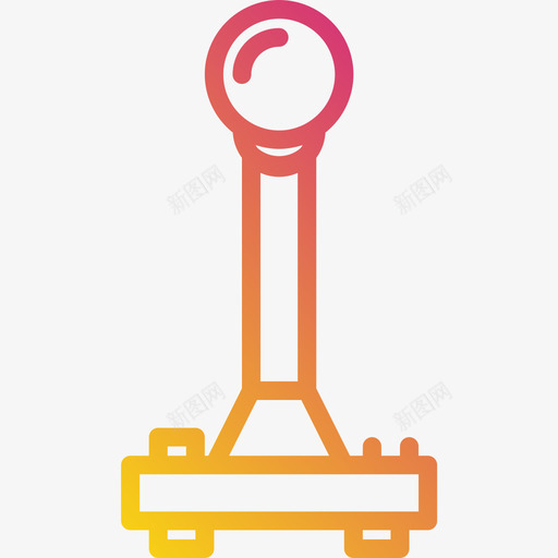 操纵杆游戏控制器渐变图标svg_新图网 https://ixintu.com 操纵杆 渐变 游戏控制器