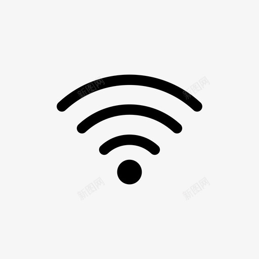 wifi互联网互联网接入图标svg_新图网 https://ixintu.com wifi 互联网 互联网接入 在线 移动应用 网络