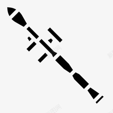 火箭筒军队手榴弹图标图标