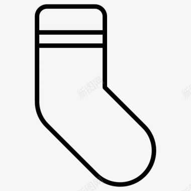 袜子衣服冬天图标图标