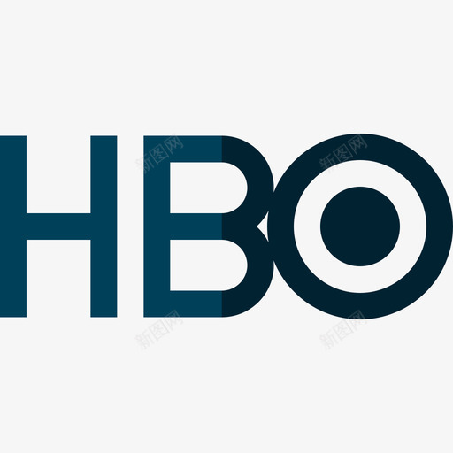 Hbo电影和电视标识扁平图标svg_新图网 https://ixintu.com Hbo 扁平 电影和电视标识