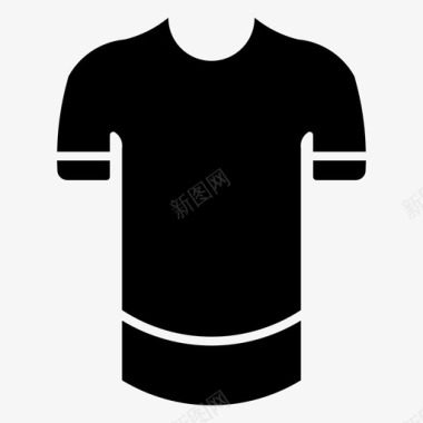 足球衫服装球员图标图标