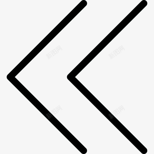 左箭头箭头50线颜色图标svg_新图网 https://ixintu.com 左箭头 箭头50 线颜色