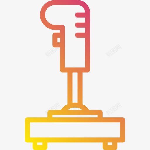 操纵杆游戏控制器渐变图标svg_新图网 https://ixintu.com 操纵杆 渐变 游戏控制器