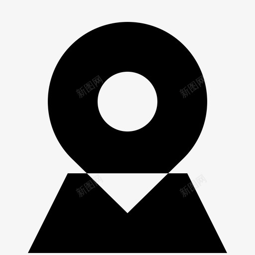 地图标识交付位置svg_新图网 https://ixintu.com 交付 位置 地图标识 物流 街道