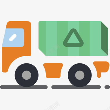 垃圾车城市生活3公寓图标图标