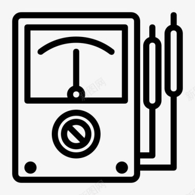 工业用电压表电子仪表电压表测试仪1图标图标