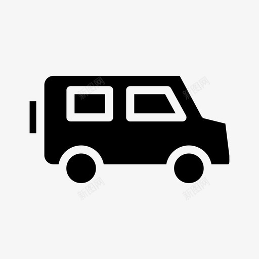 汽车货物运输图标svg_新图网 https://ixintu.com 汽车 用户界面 网页设计 货物 车辆 运输