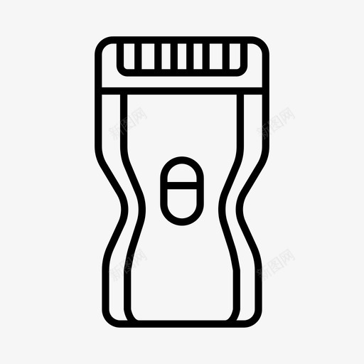 剃须刀器具设备图标svg_新图网 https://ixintu.com 剃须刀 器具 家用电器 工具 设备