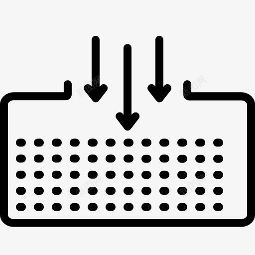 装载填充浸渍图标svg_新图网 https://ixintu.com 供应 填充 浸渍 装载 键盘