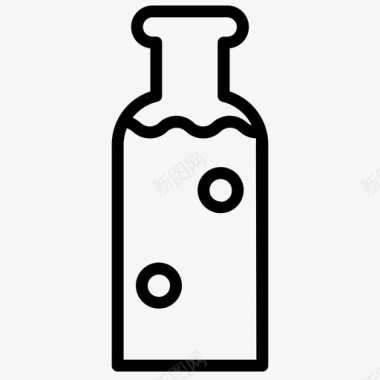 苏打水酒精饮料饮料瓶图标图标