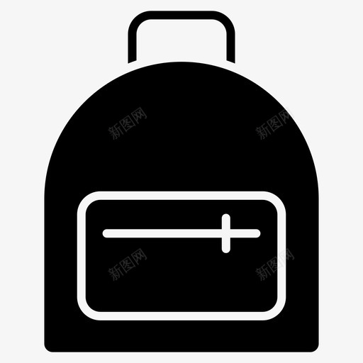 背包背包包时尚服装填充图标svg_新图网 https://ixintu.com 时尚服装填充 背包 背包包