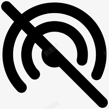wifi关闭连接网络图标图标