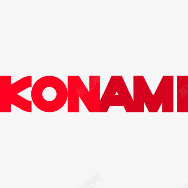 Konami视频游戏标识4扁平图标图标