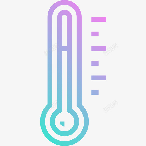 温度天气152梯度图标svg_新图网 https://ixintu.com 天气152 梯度 温度