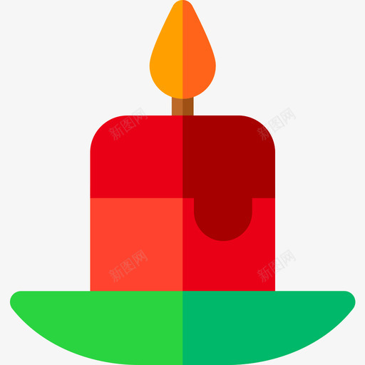 蜡烛圣诞130平的图标svg_新图网 https://ixintu.com 圣诞130 平的 蜡烛