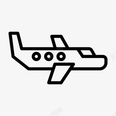 飞机运输车辆图标图标