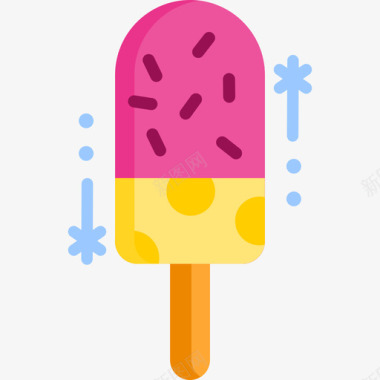 冰淇淋夏季12无糖图标图标
