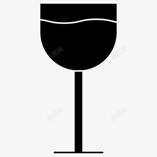 葡萄酒杯子玻璃杯图标svg_新图网 https://ixintu.com 杯子 玻璃杯 葡萄酒 酒杯 餐厅雕文图标