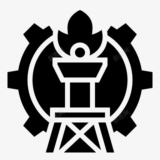 天然气生态能源图标svg_新图网 https://ixintu.com 天然气 拯救世界铭文 火 生态 能源