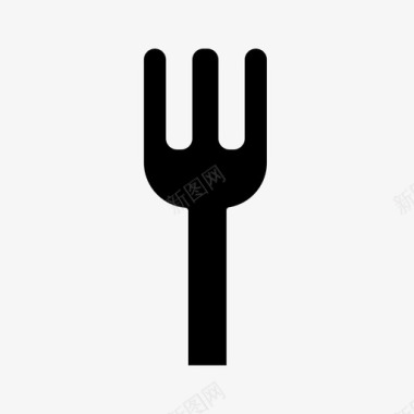 叉子家用电器餐具图标图标
