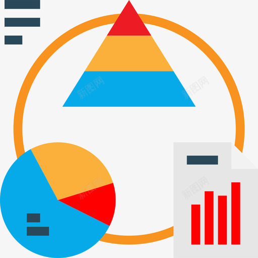 图表业务图表和图表平面图图标svg_新图网 https://ixintu.com 业务图表和图表 图表 平面图