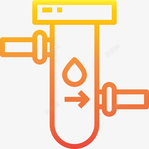 滤水器家装浴室3坡度图标svg_新图网 https://ixintu.com 坡度 家装浴室3 滤水器