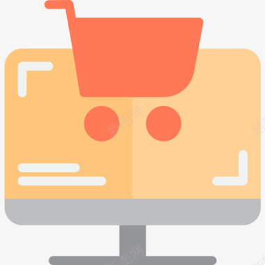 网上购物电子商务88持平图标图标