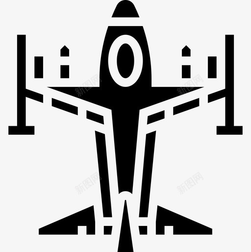 军用飞机19字形图标svg_新图网 https://ixintu.com 军用飞机19字形
