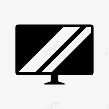 电视视听计算机图标图标