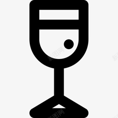 葡萄酒感恩节26直系图标图标