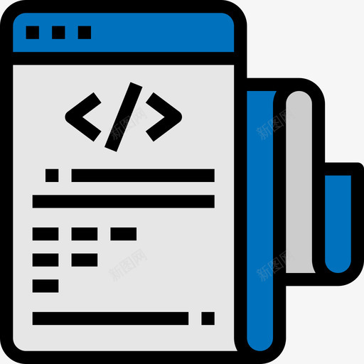 编码网页开发14线颜色图标svg_新图网 https://ixintu.com 线颜色 编码 网页开发14