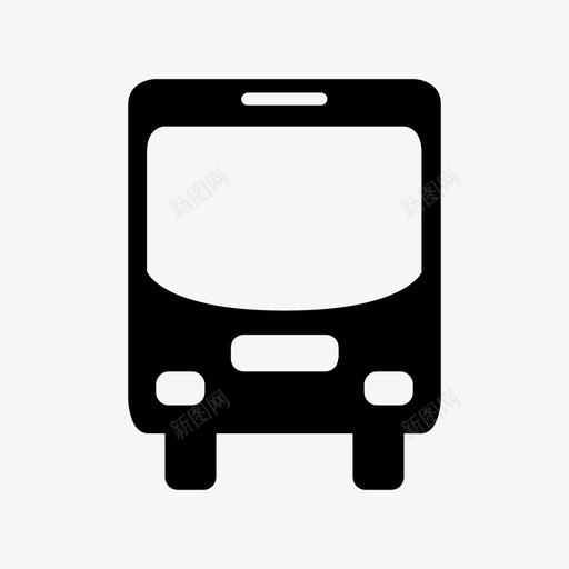 公共汽车旅游交通图标svg_新图网 https://ixintu.com 交通 公共汽车 旅游 车辆 运输