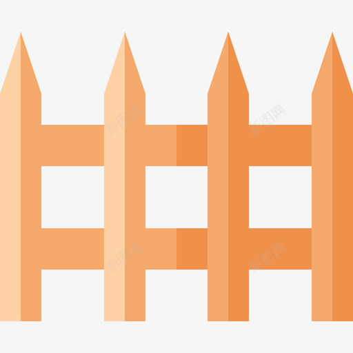 围栏城市公园4平面图标svg_新图网 https://ixintu.com 围栏 城市公园4 平面