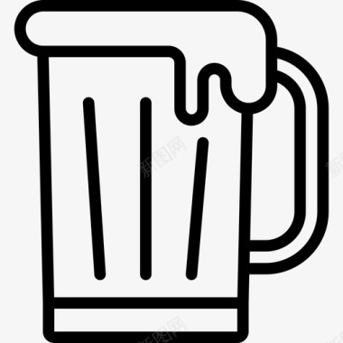 啤酒酒精饮料直系酒图标图标
