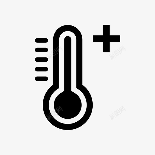 炎热的天气炎热高温图标svg_新图网 https://ixintu.com 炎热 炎热的天气 高温