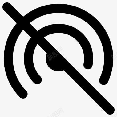 wifi关闭连接网络图标图标